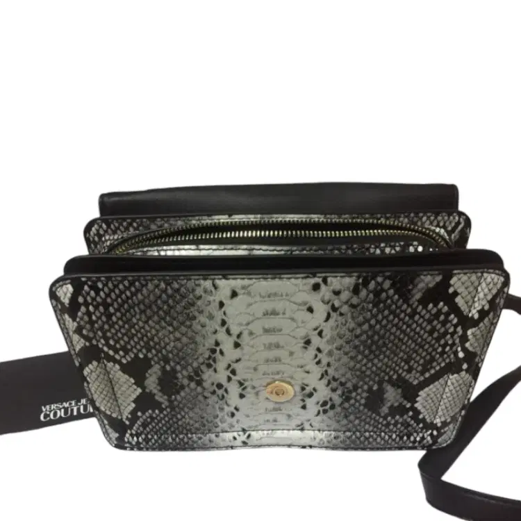 Versace Jeans Couture Python-print Shoulder Bag-Hover-Image
