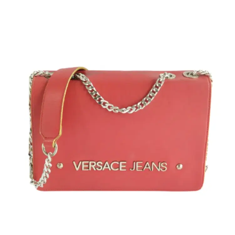Versace Jean Red Couture Bag-Hover-Image