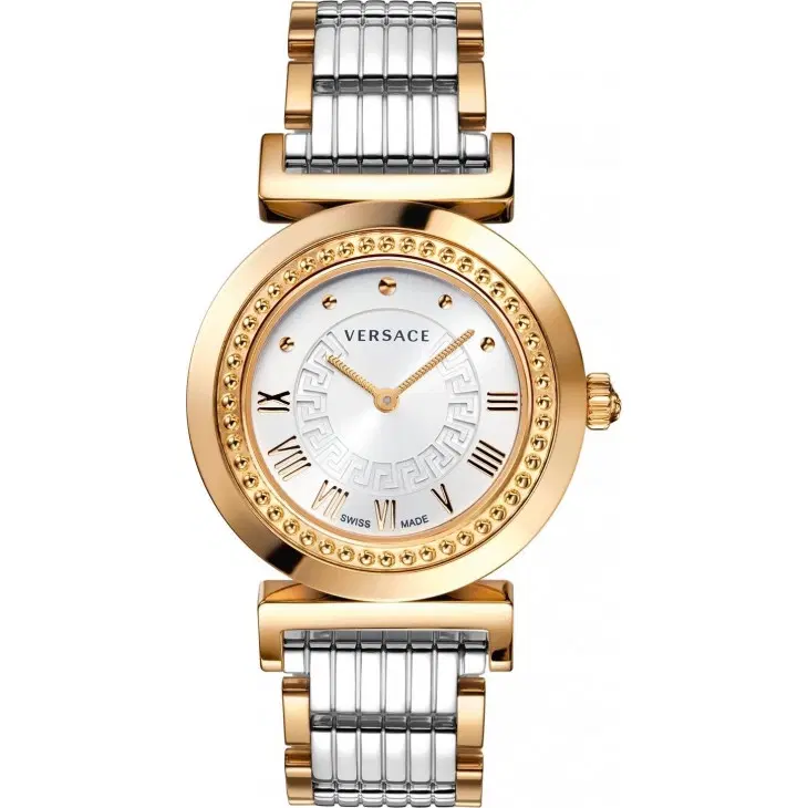 Versace Women's P5Q80D499 S089 Vanity Rose-Gold Ion-Plated Stainless Steel Watch-Hover-Image