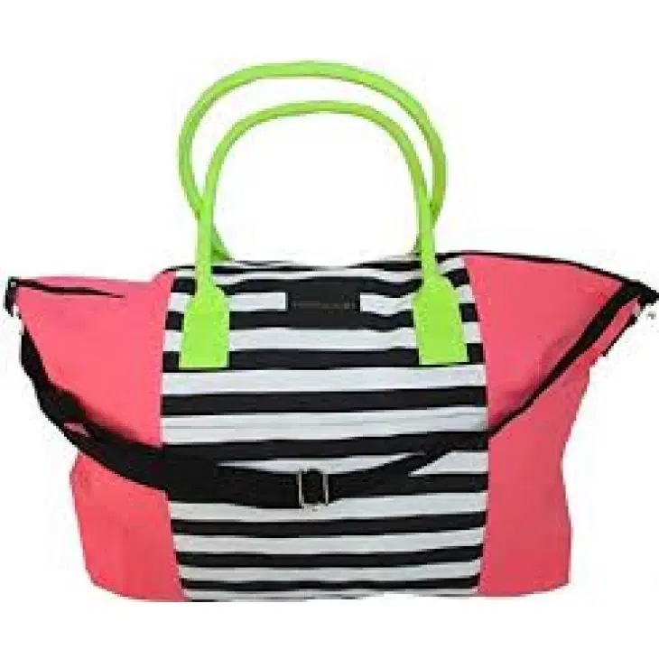 Victoria's Secret Neon Hot Pink Limited Edition 2016 Tote Bag