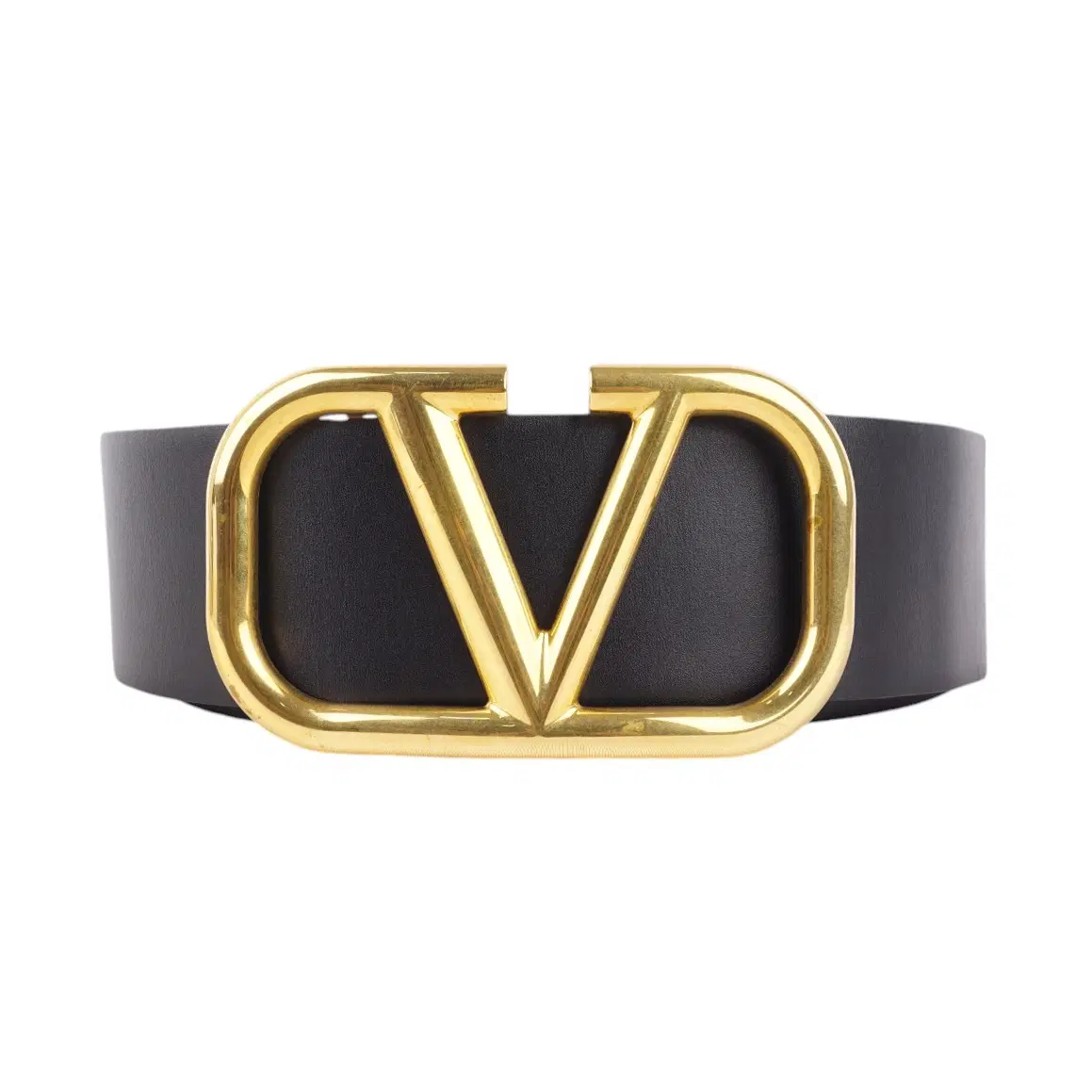 Valentino Garavani V logo Reversible Wide Belt