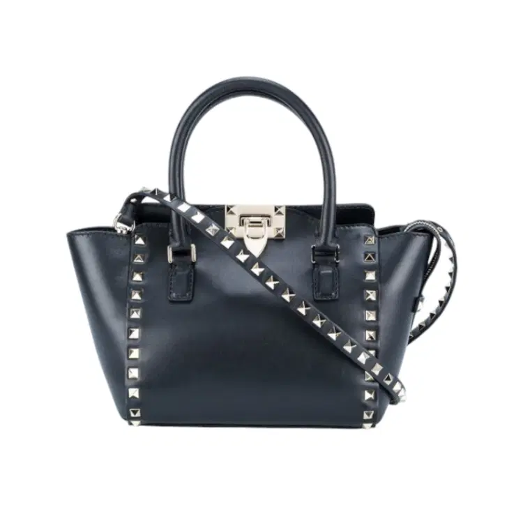 Valentino small 'Rockstud' trapeze tote-Hover-Image