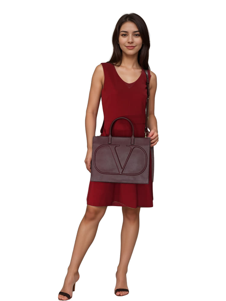Valentino Garavani VLogo Walk Large Tote Bag-Hover-Image
