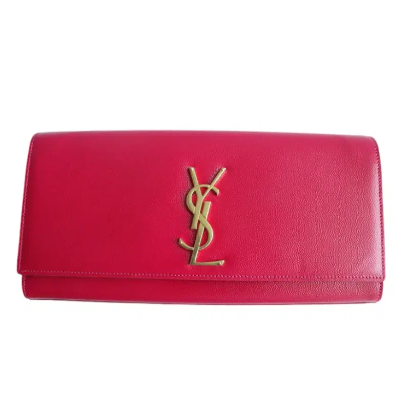 YSL Logo Clutch