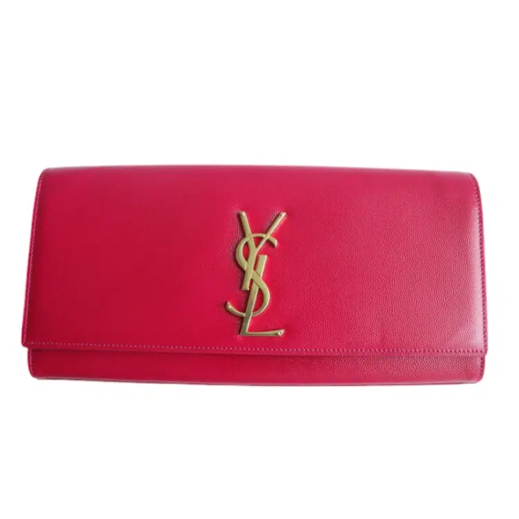 YSL Logo Clutch-Hover-Image