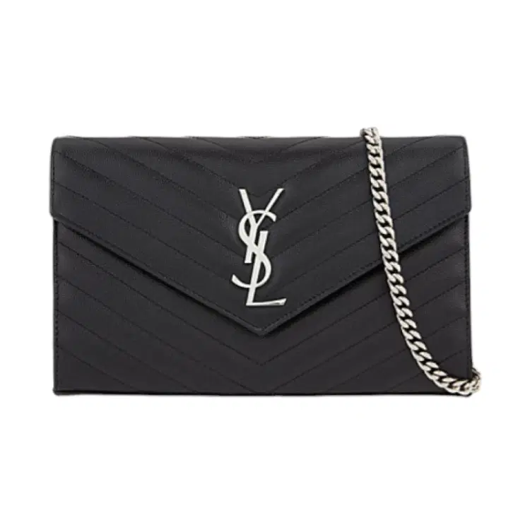 Saint Laurent Monogram leather cross-body bag - Black | Luxepolis.com-Hover-Image