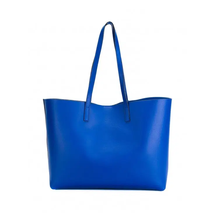 Saint Laurent Royal Blue Large Shopper Tote