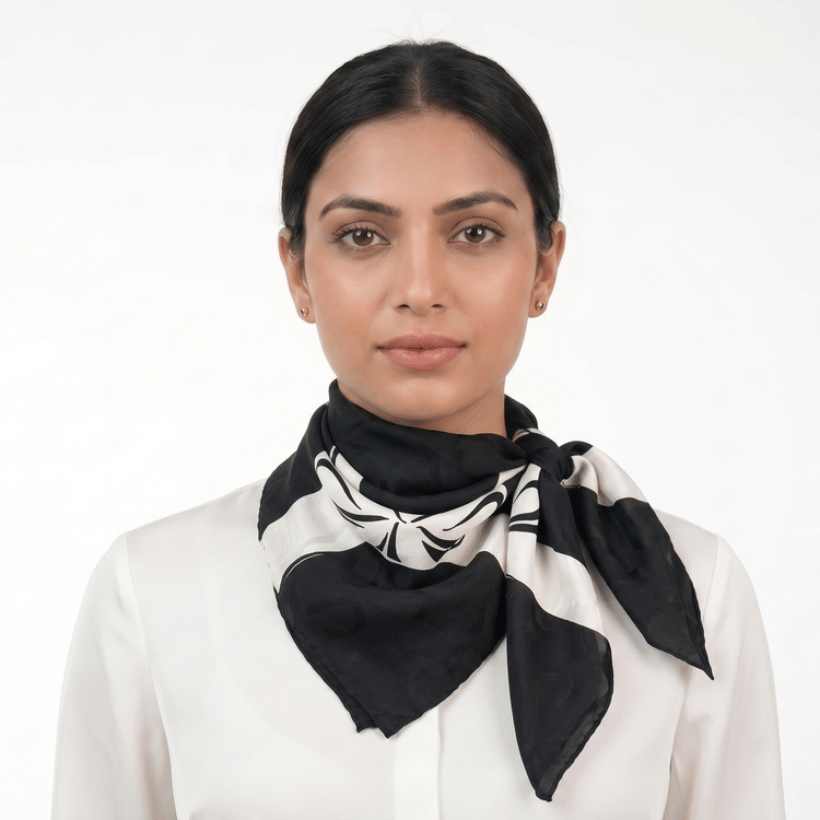 Saint Laurent printed scarf-Hover-Image
