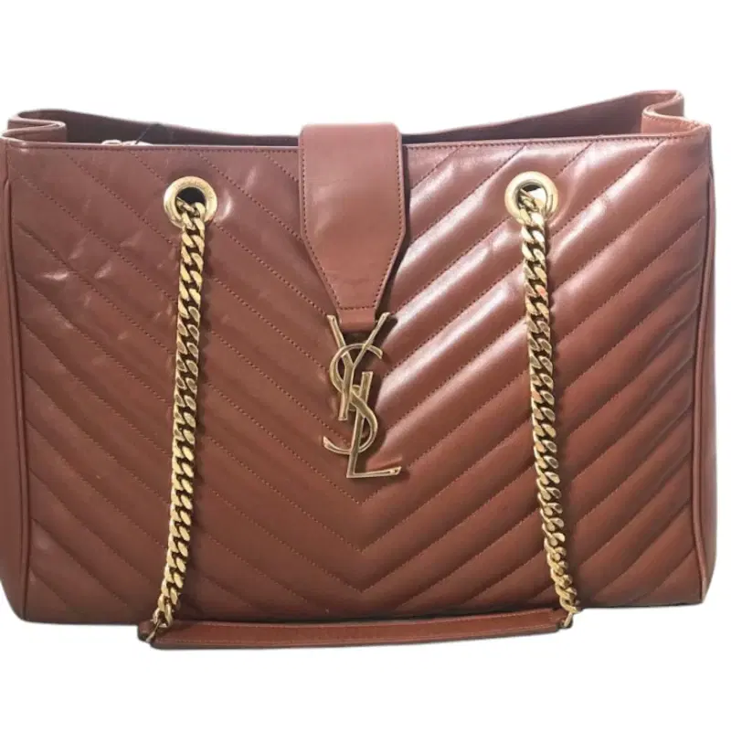 Yves Saint Laurent Matelasse Cassandre Shopper Tote