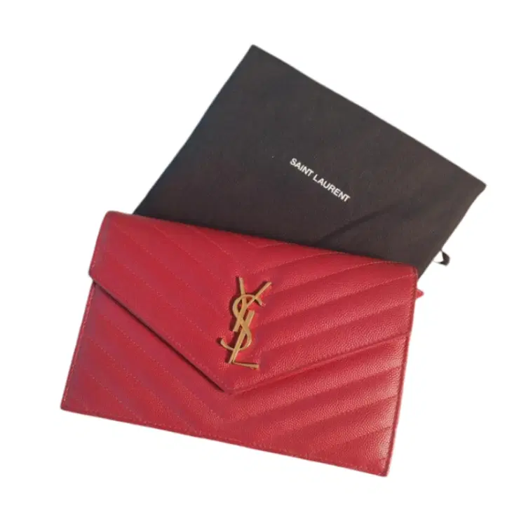 Yves Saint Laurent Monogram Matelasse Chain Wallet-Hover-Image