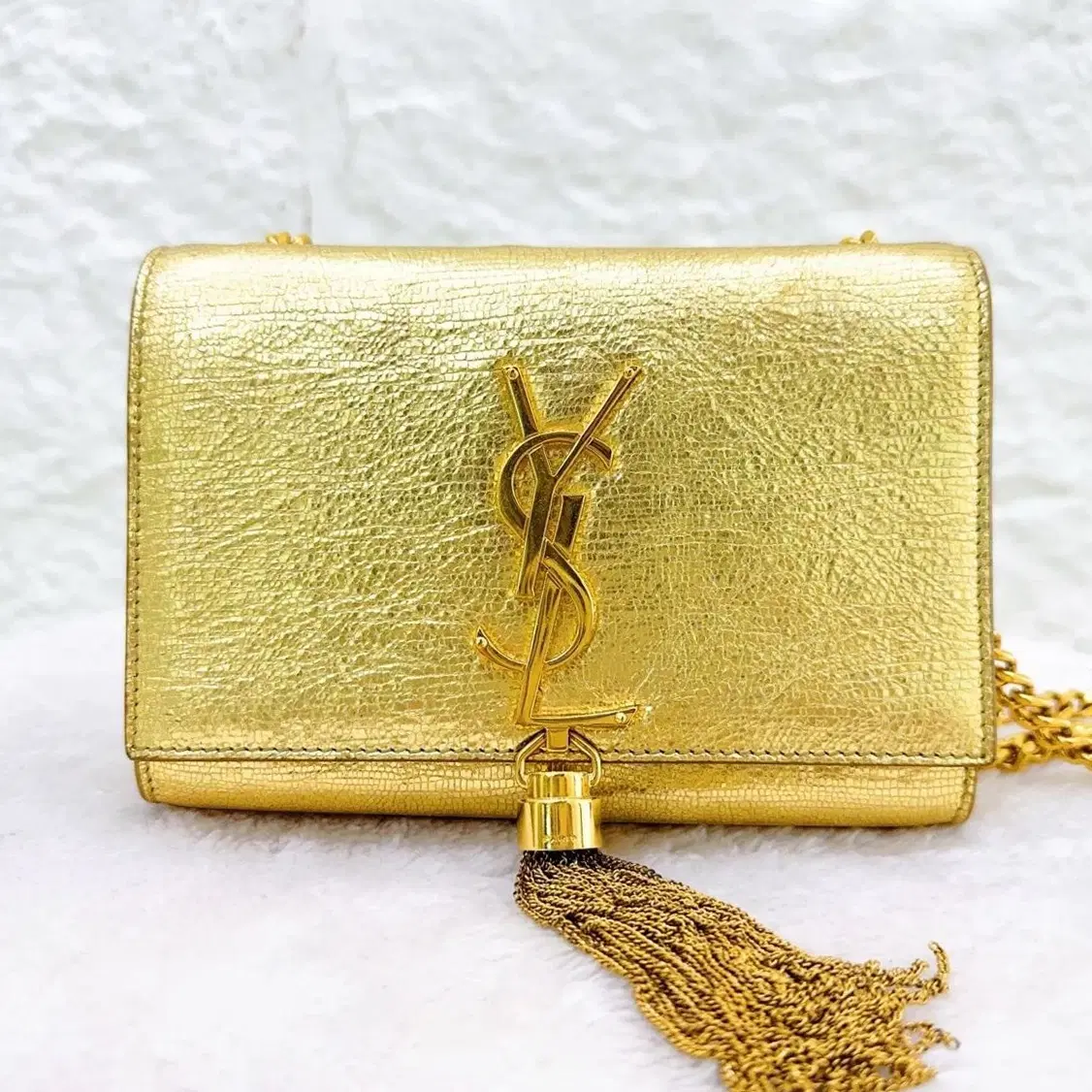 Purse Tassel Monogram YSL Yves Saint Laurent India Saint Laurent 