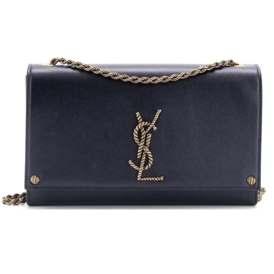 Saint Laurent Kate Monogram Medium Leather Flap Bag