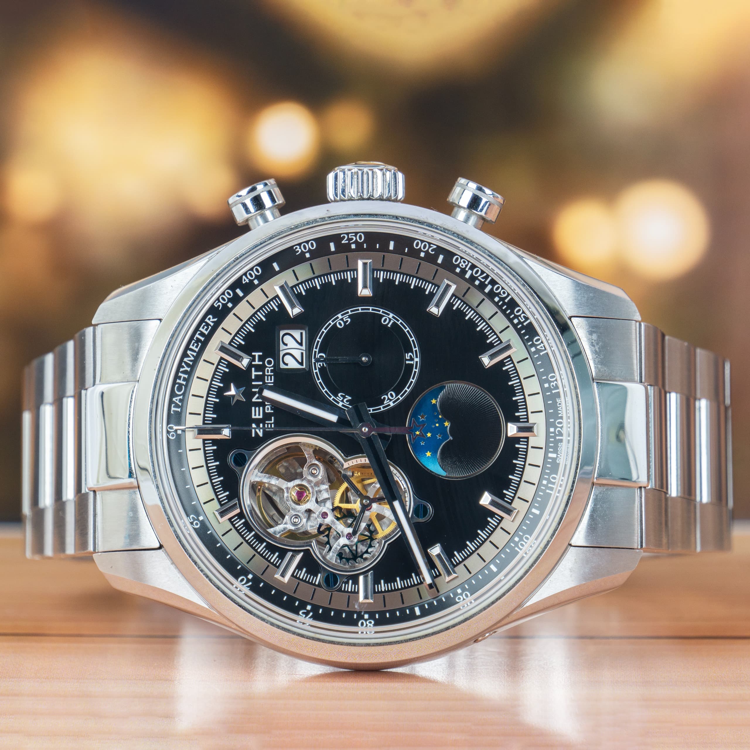 Zenith El Primero Chronomaster Open Grande Date Automatic Watch