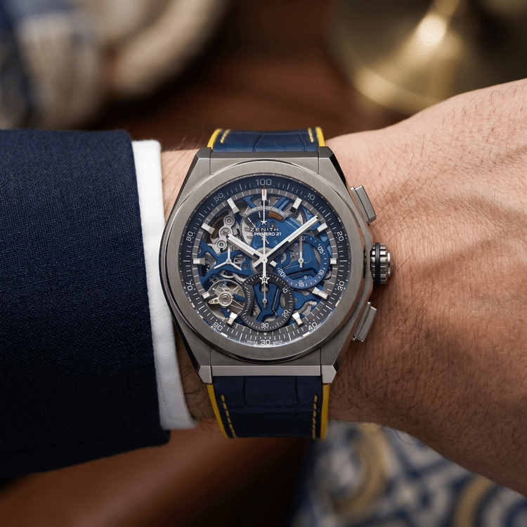 Zenith Defy El Primero 21 44 MM Skeleton Dial Titanium Automatic-Hover-Image