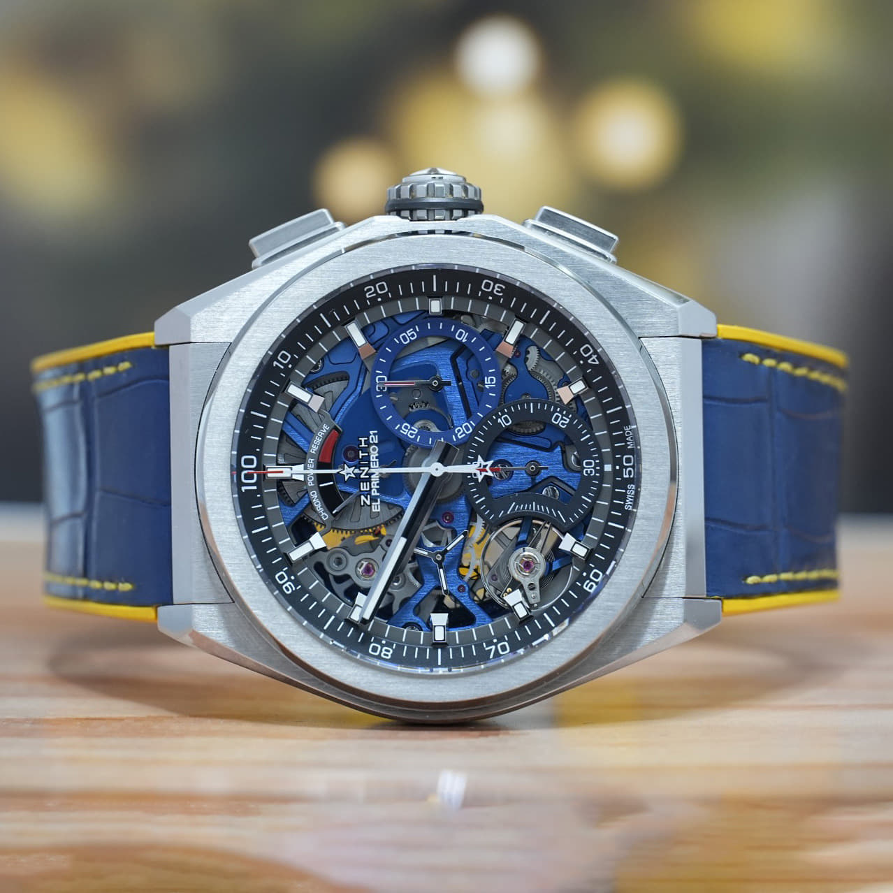 Zenith Defy El Primero 21 44 MM Skeleton Dial Titanium Automatic