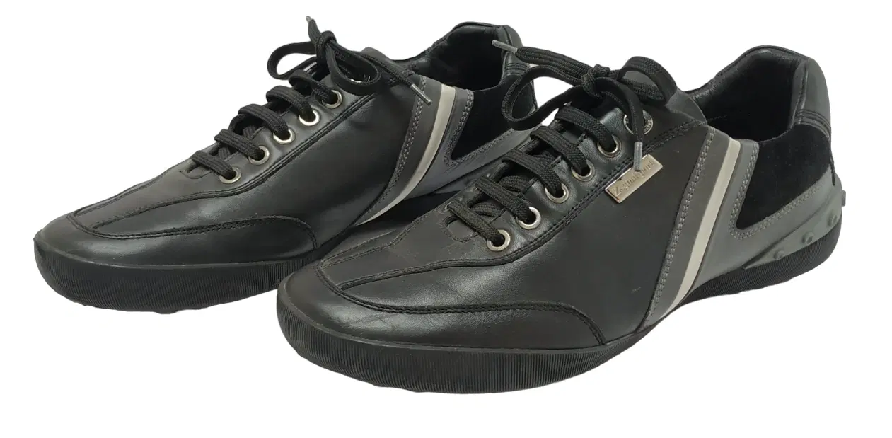 Zegna Sport Colorblock Pattern Sneakers