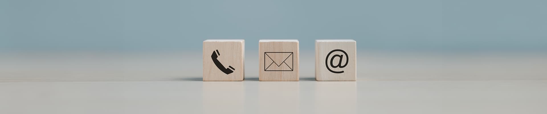 Contact us banner
