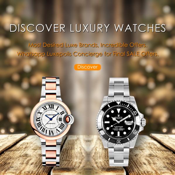 Luxury Watches Rolex Patek AP, Cartier, Longines, Rado