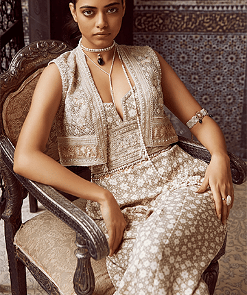 新品SALE☆ TARUN TAHILIANI シルクジャケット インド製